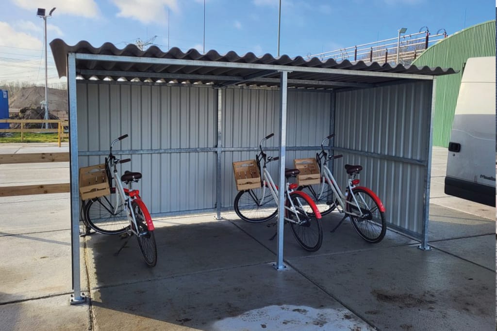 Fietsenstalling in Rutten
