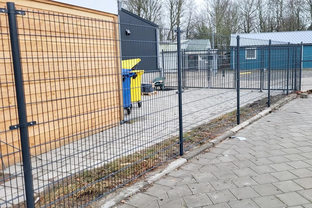 DSM hekwerk in Lelystad