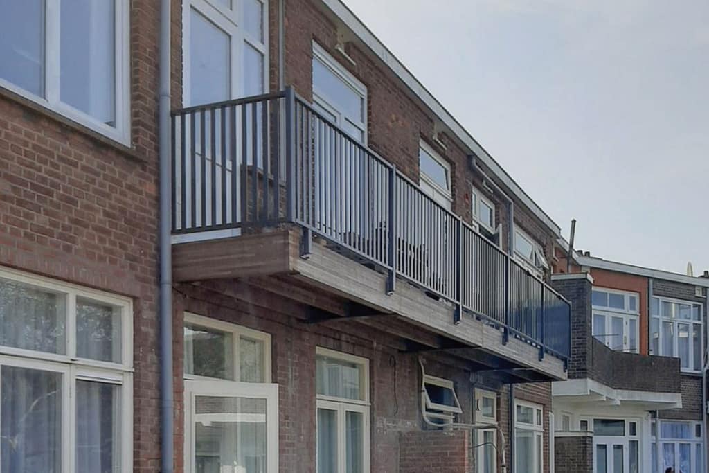 Balkonhekwerk in Almere