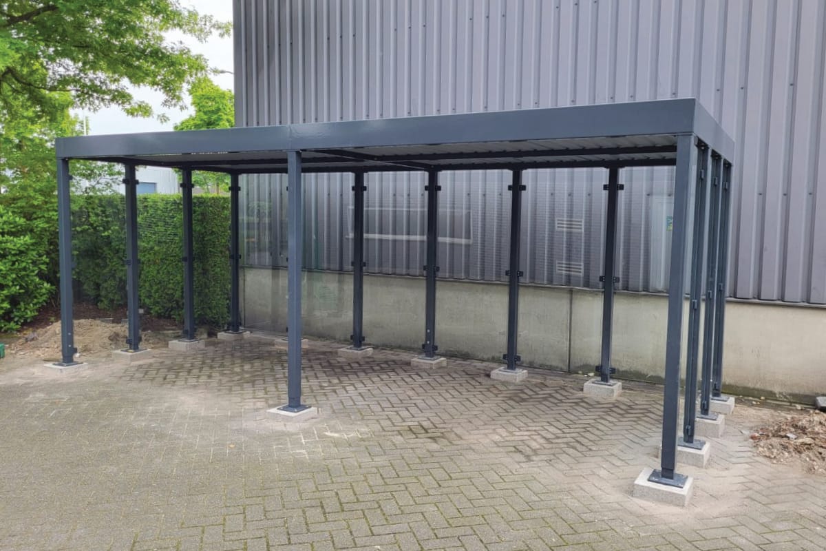 Fietsenstalling in Lelystad