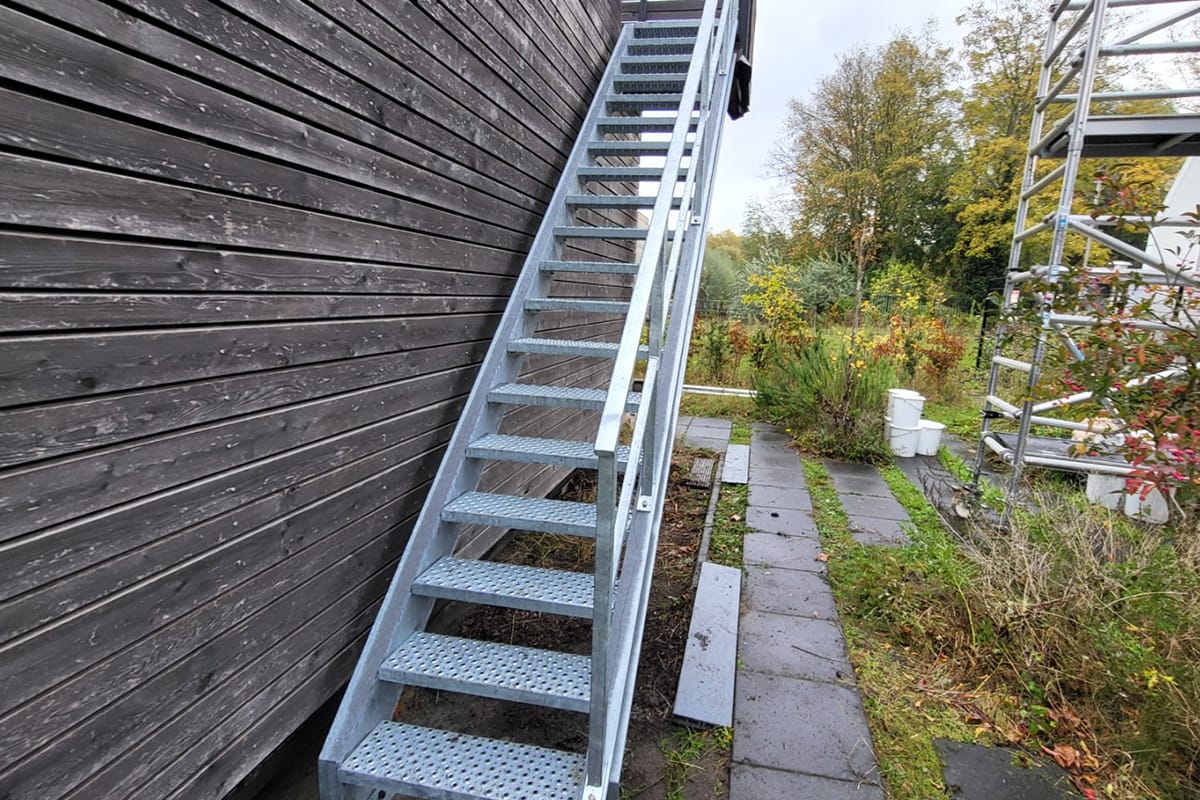 Stalen Trap in Marknesse