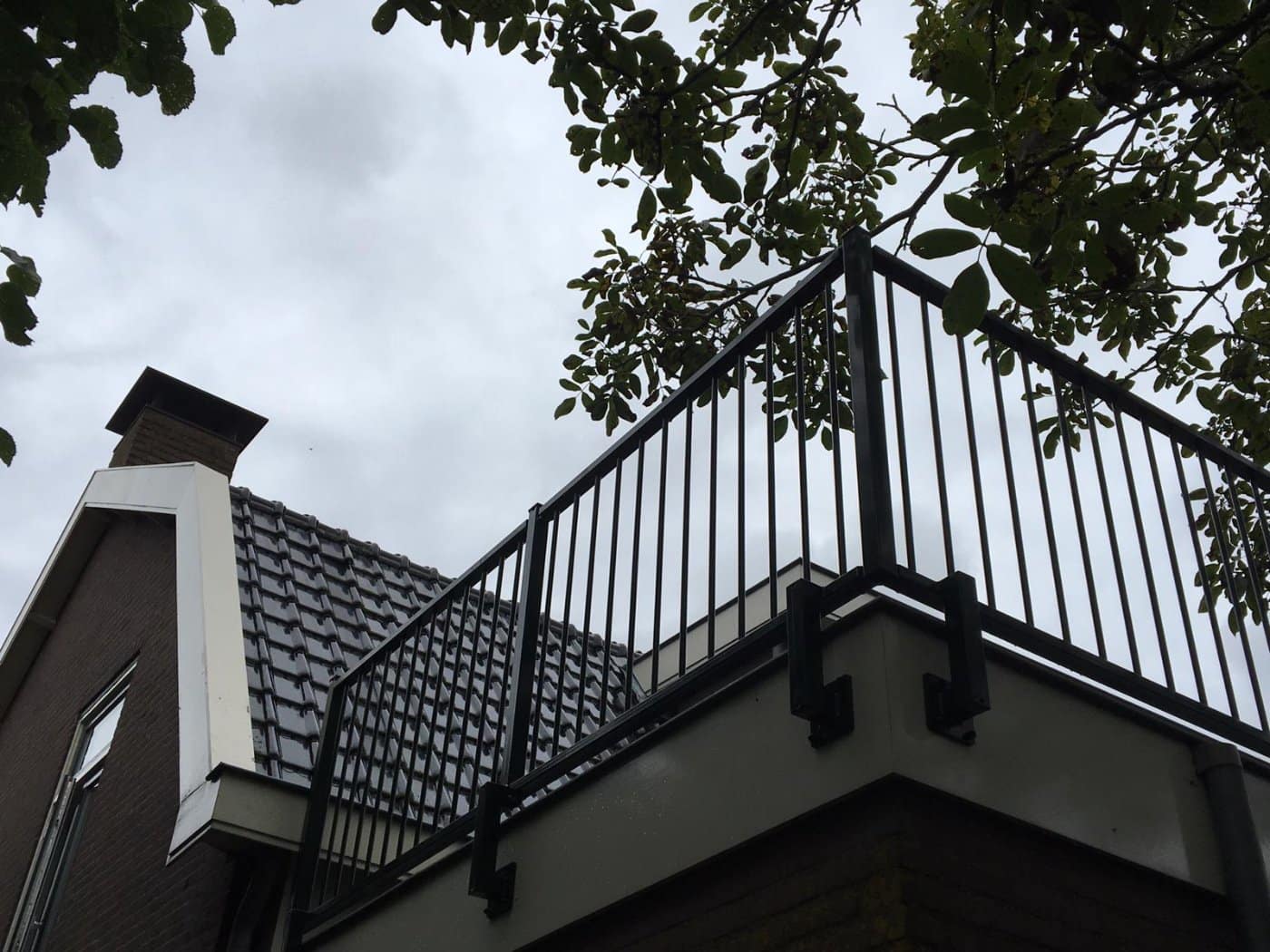 Balkonhekwerk op maat gemaakt