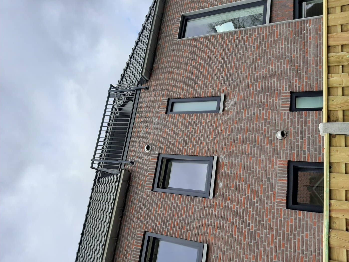 Balkonhekwerk met veilige hoogte
